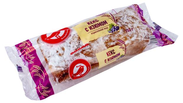 Кекс АШАН Красная птица с изюмом 350 г 165₽