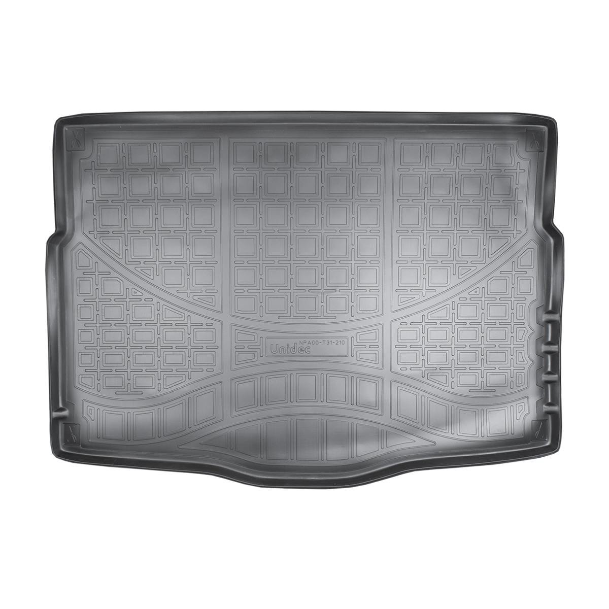 

Коврик в багажник Norplast/Unidec для Hyundai i30 в кузове GDH HB (2012-) Черный, полиурет
