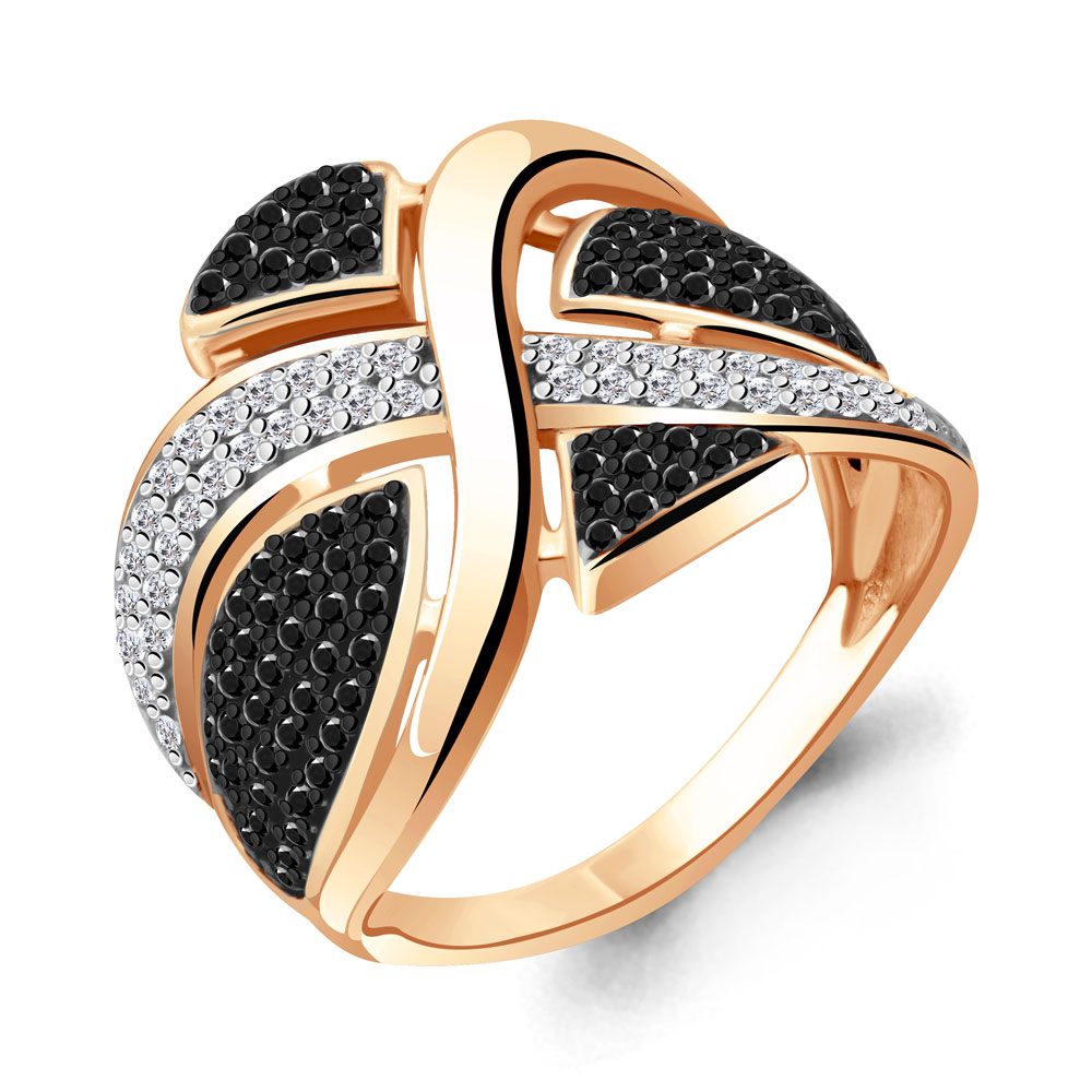 

Кольцо из серебра с фианитом Aquamarine Aquamarine 68953АЧ_925_з р. 17,5, 68953АЧ_925_з