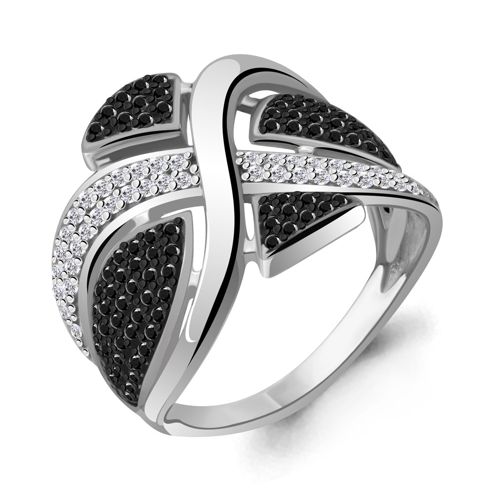 

Кольцо из серебра с фианитом Aquamarine Aquamarine 68953АЧ_925_р р. 18,5, 68953АЧ_925_р