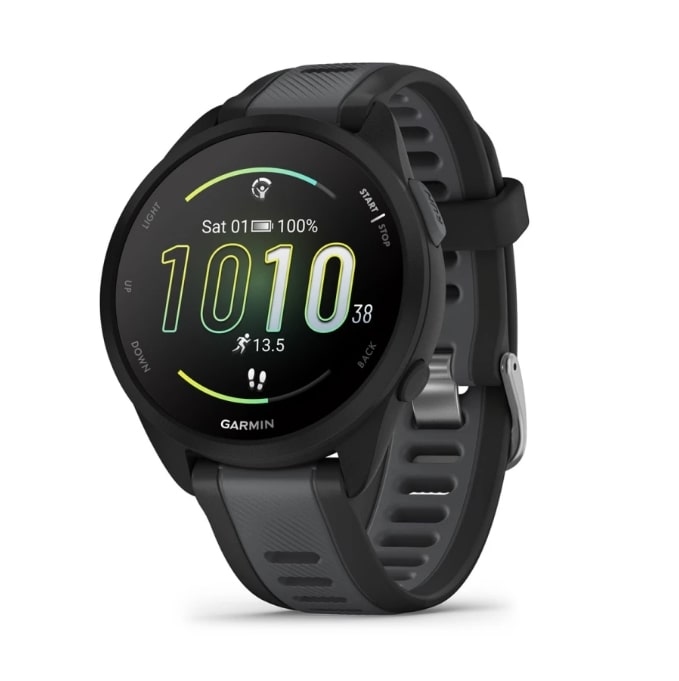 Смарт-часы Garmin Forerunner 165 черный/серый (010-02863-20)