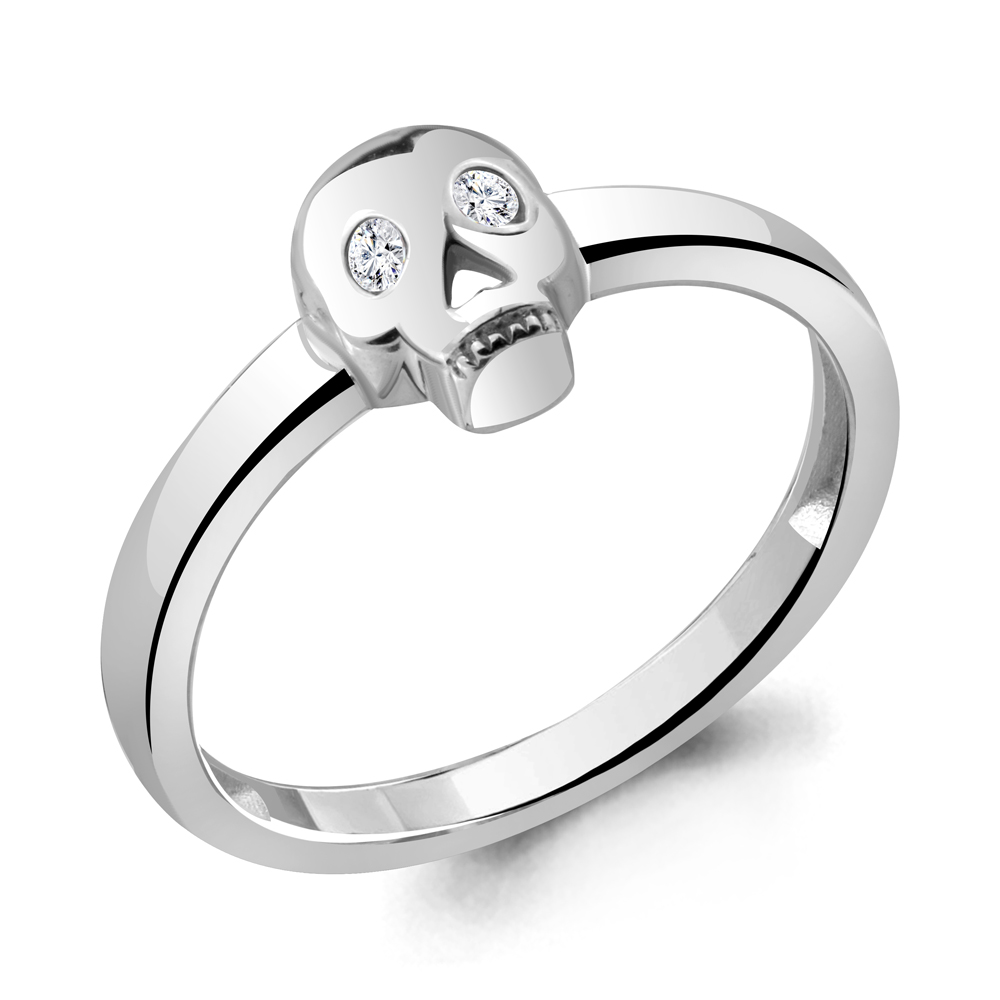 

Кольцо из серебра с фианитом Aquamarine Aquamarine 68940А_925_р р, 68940А_925_р