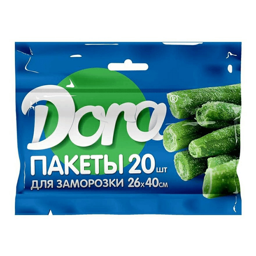 Пакеты для заморозки Dora 26 х 40 см 20 шт