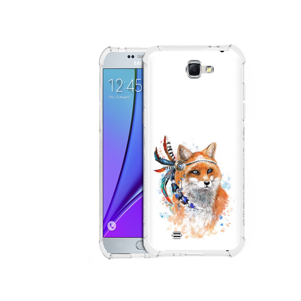 

Чехол MyPads Tocco для Samsung Galaxy Note 2 инду лиса (PT29983.561.377), Прозрачный, Tocco