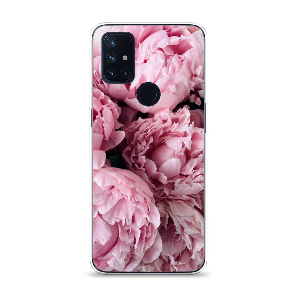 

Чехол Awog на OnePlus Nord N10 / ВанПлас Nord N10 "Нежные пионы", Розовый;черный;белый, 152350-8