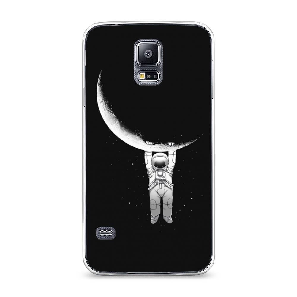 

Чехол Awog на Samsung Galaxy S5 "Космонавт", Белый;черный, 24150-4