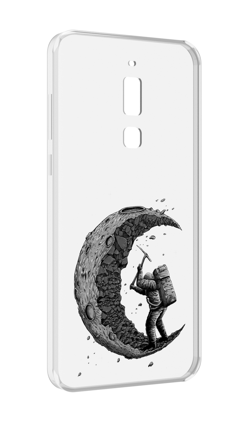 

Чехол MyPads камненная луна для Meizu M6T, Прозрачный, Tocco