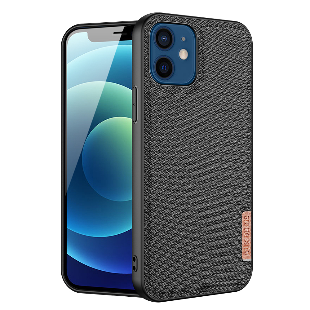 

Чехол силиконовый для iPhone 12 Mini 5.4", Dux Ducis Fino series черный, iPhone 12 Mini 5.4