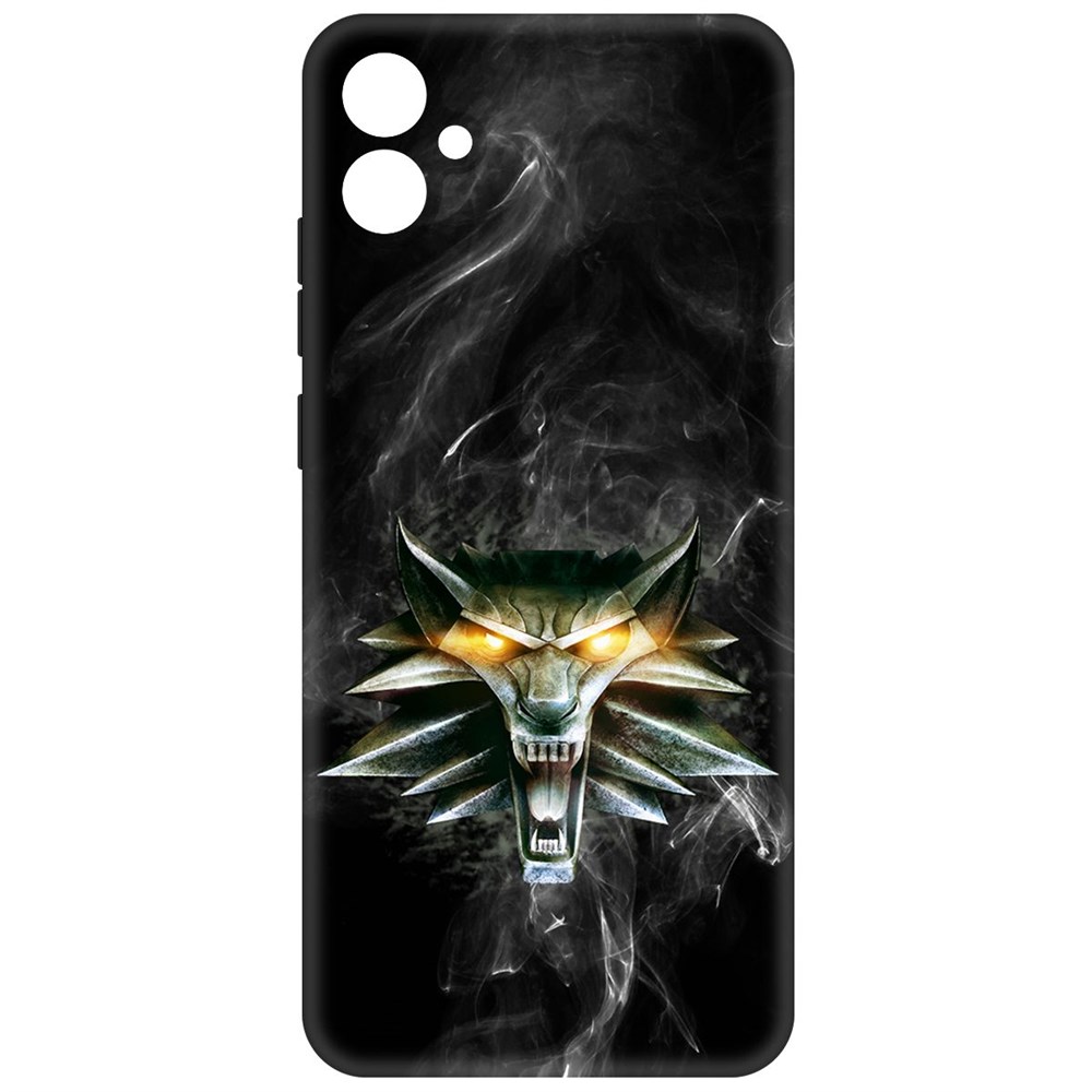

Чехол-накладка Soft Case Ведьмак. Школа Волка для Samsung Galaxy A04e (A042) черный