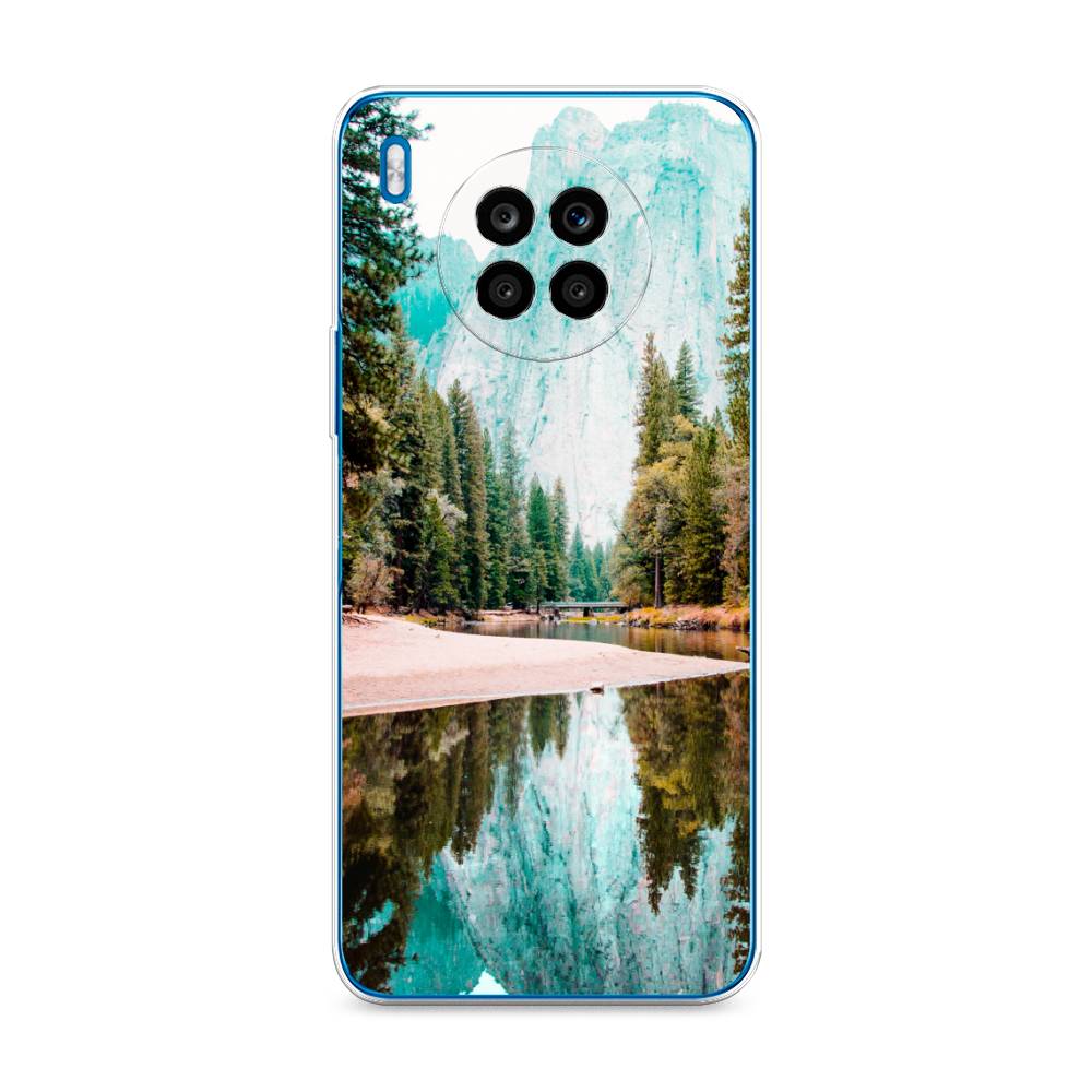 

Чехол Awog на Honor 50 Lite "Горы 11", Зеленый;голубой, 6106450-4