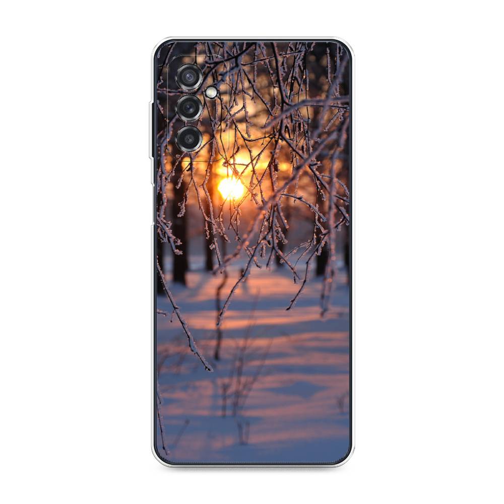 

Чехол на Samsung Galaxy M52 "Зима 7", Оранжевый;розовый;черный, 2104350-2