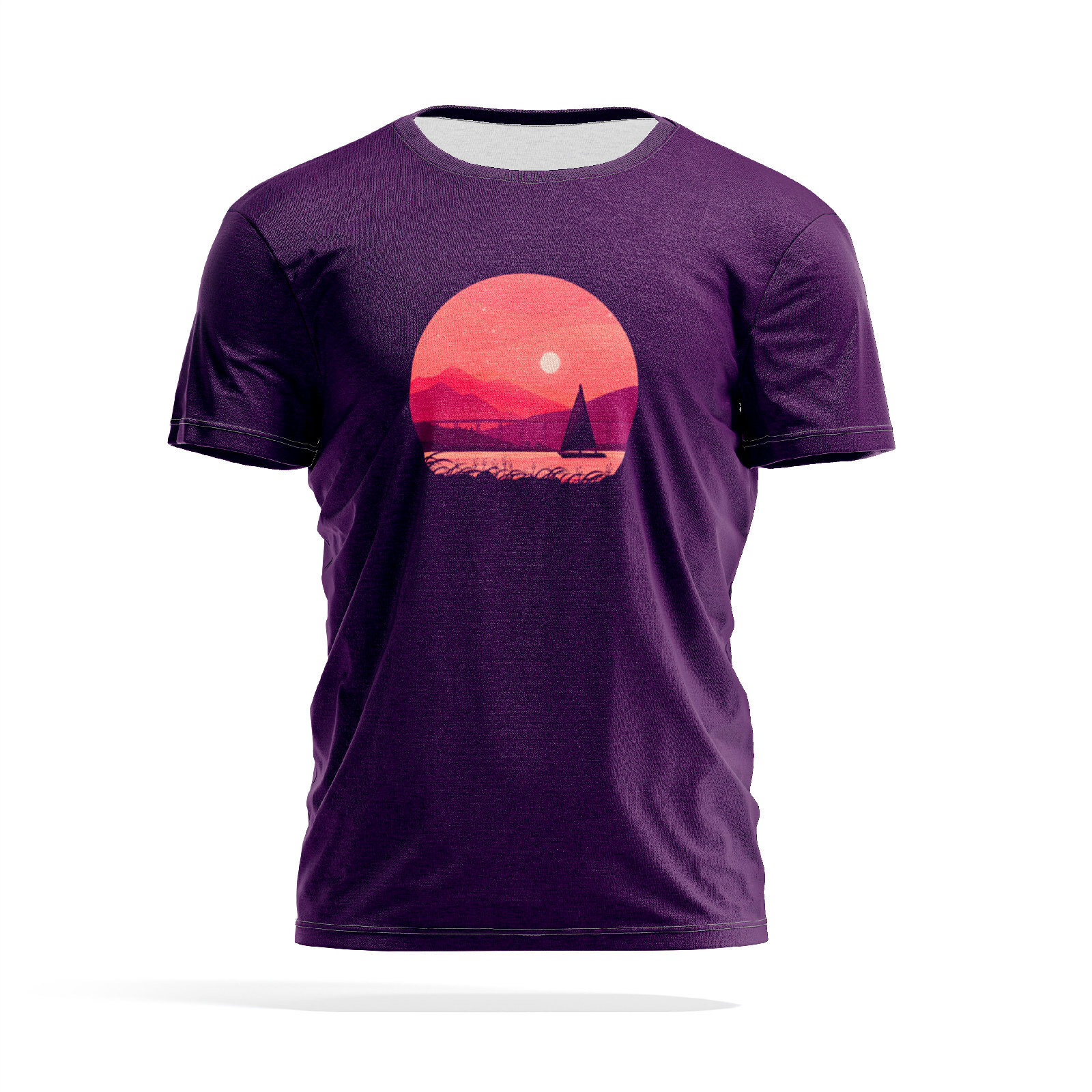 

Футболка мужская PANiN PaninManTshirtMS_MS2868577 фиолетовая 3XL, Фиолетовый, PaninManTshirtMS_MS2868577