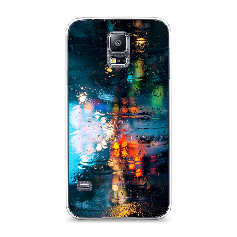 

Чехол Awog на Samsung Galaxy S5 "Абстракция 28", Голубой, 24150-3