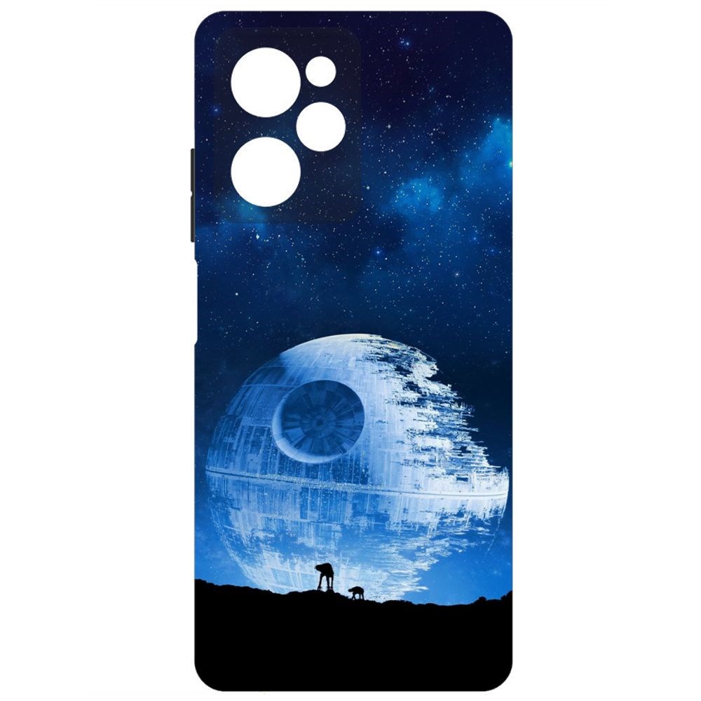 

Чехол-накладка Soft Case Звездные Войны. Звезда смерти для Poco X5 Pro черный
