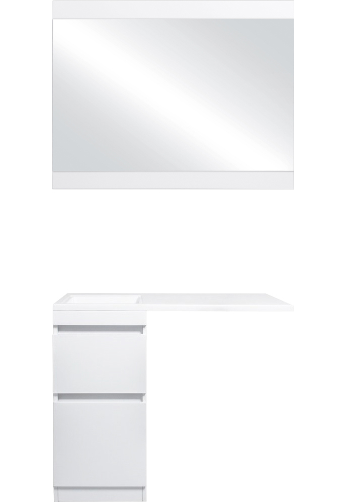 

Мебель для ванной Style Line Даллас 100 Люкс Plus напольная, белая, Даллас 100 Люкс Plus напольная, белая