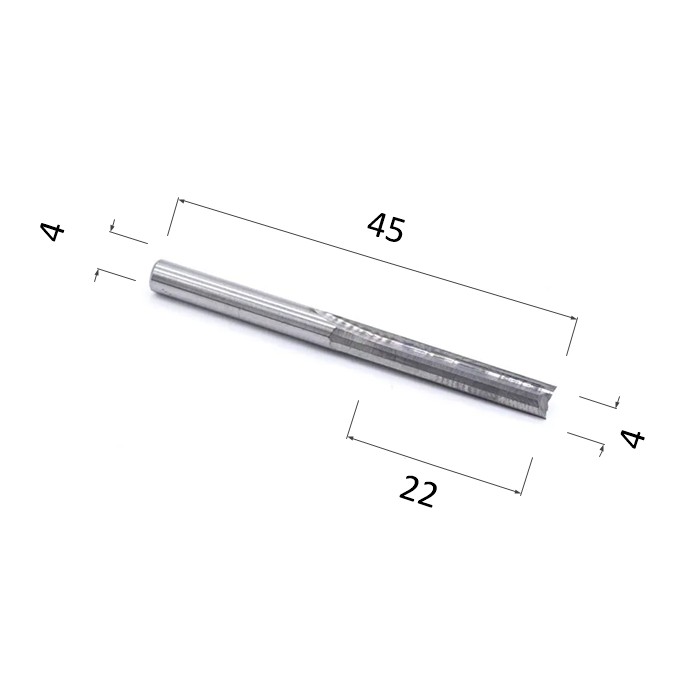 

Фреза прямая двухзаходная DJTOL A2ZX4.22 для станка ЧПУ, Двухзаходная A2ZX6.25