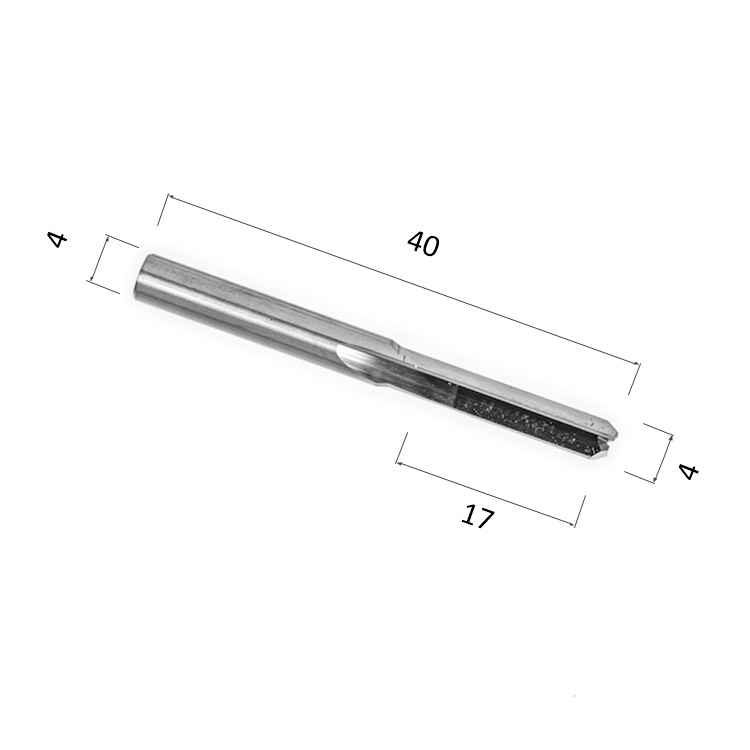 

Фреза прямая двухзаходная DJTOL A2ZX4.17 для станка ЧПУ, A2ZX