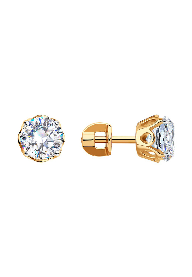 

Серьги-пусеты из серебра с фианитом Kari Jewelry С639-2158, С639-2158