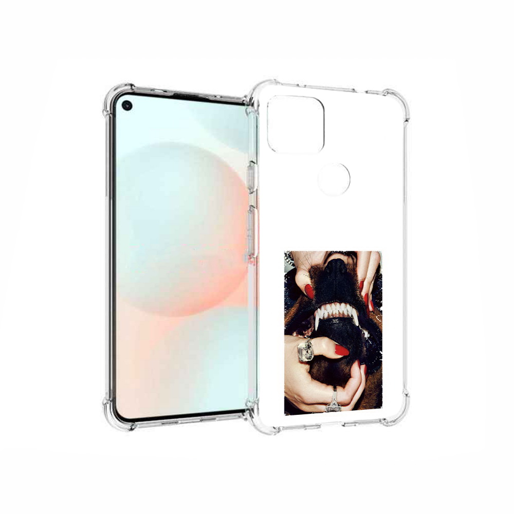 

Чехол MyPads Tocco для Google Pixel 5A маникюр, Прозрачный, Tocco