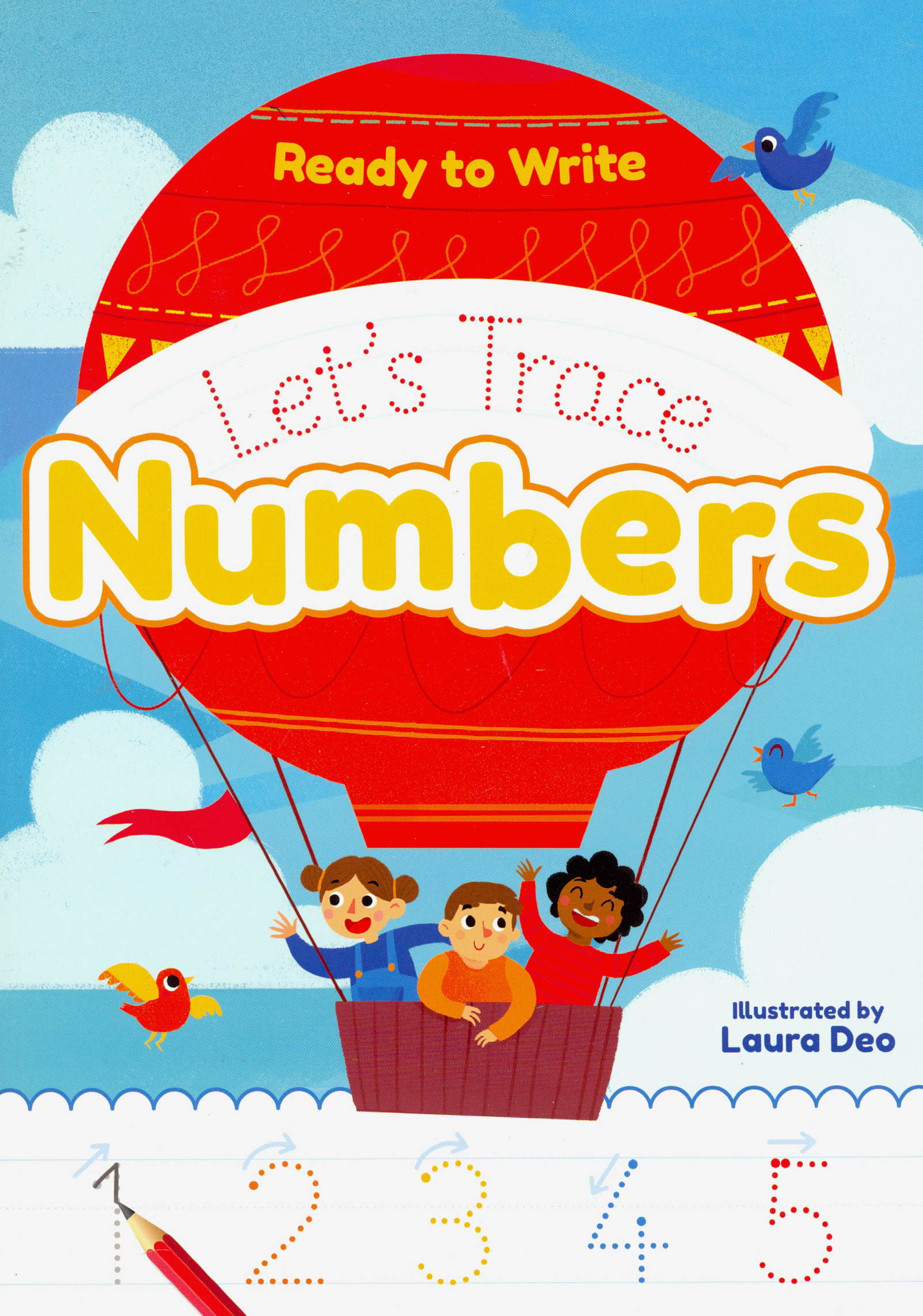 

Ready to Write! Lets Trace Numbers