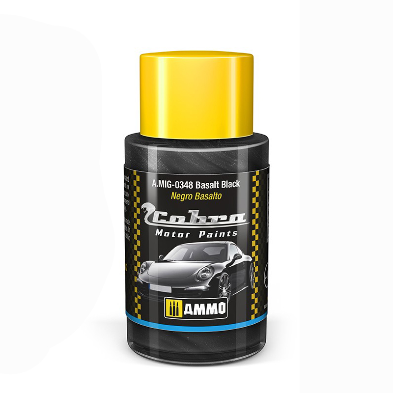 

Акриловая краска Ammo Mig Cobra Motor Черный базальт AMIG0348