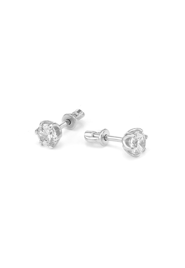 

Серьги-пусеты из серебра с фианитом Kari Jewelry С630-572, С630-572