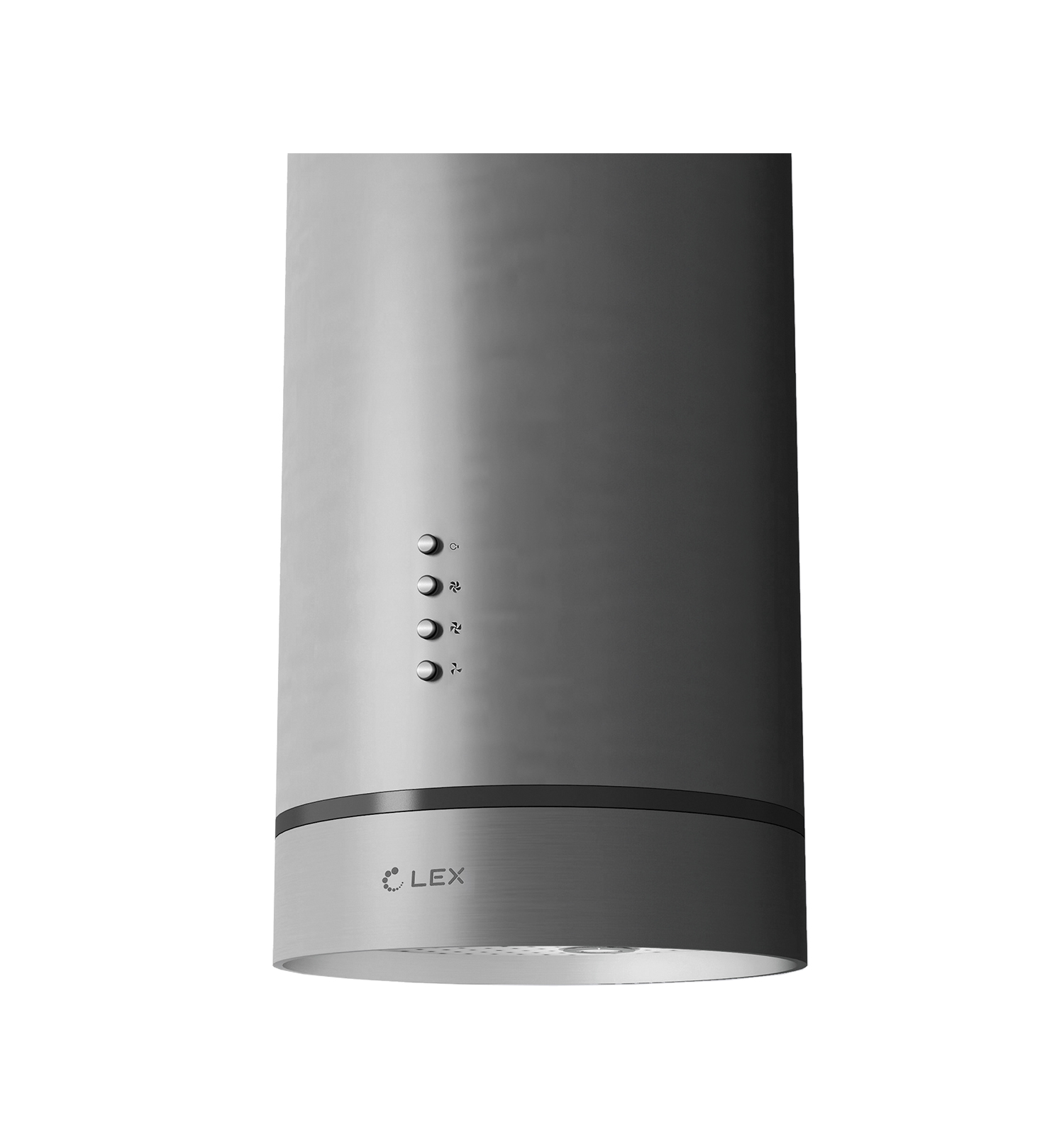 Вытяжка островная LEX Tubo Isola 350 1М Gray вытяжка lex tubo isola 350 inox