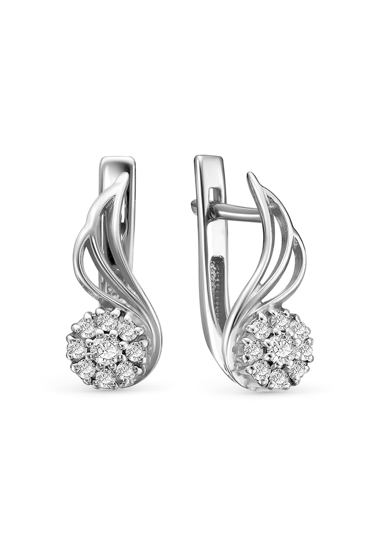 

Серьги из серебра с фианитом Kari Jewelry С630-190, С630-190