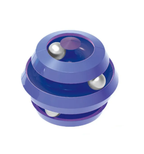 фото Игрушка антистресс спиннер игрушки к 1007 - 04 шариковый фиолетовый