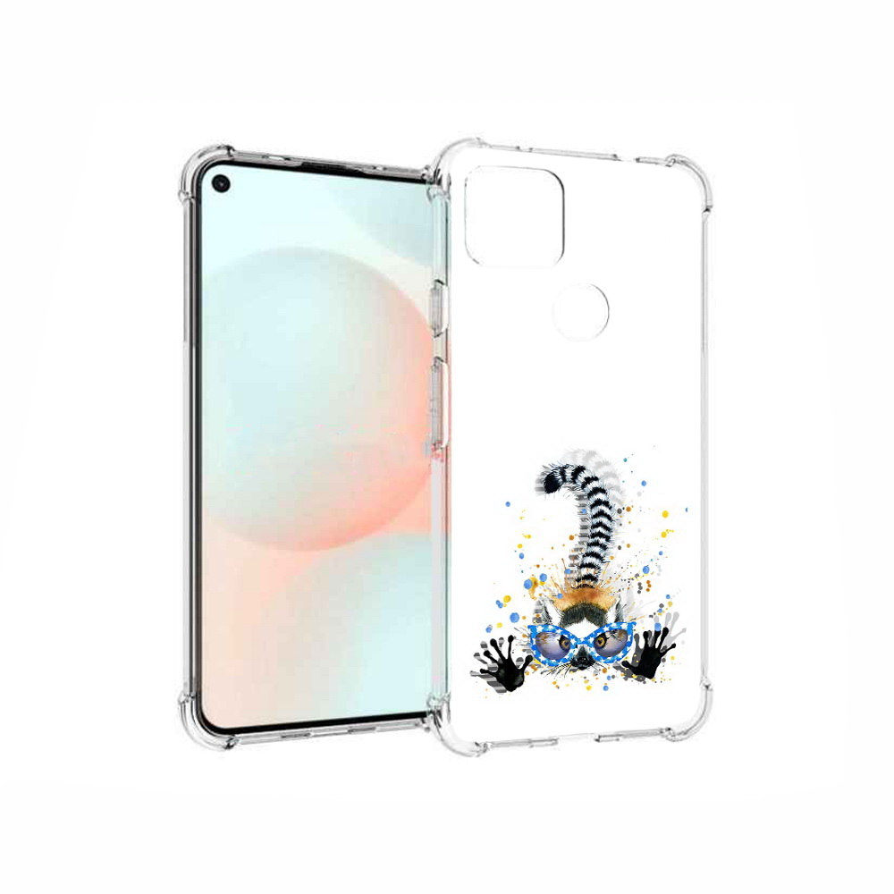 

Чехол MyPads Tocco для Google Pixel 5A лямур, Прозрачный, Tocco