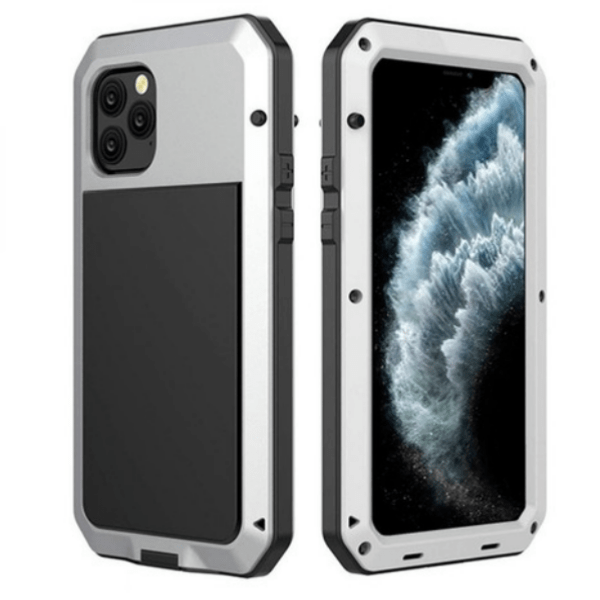 фото Чехол для iphone 12 pro max taktik waterproof, серебро nobrand