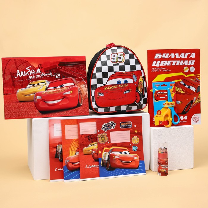 

Подарочный набор на 23 февраля, 8 предметов, Тачки