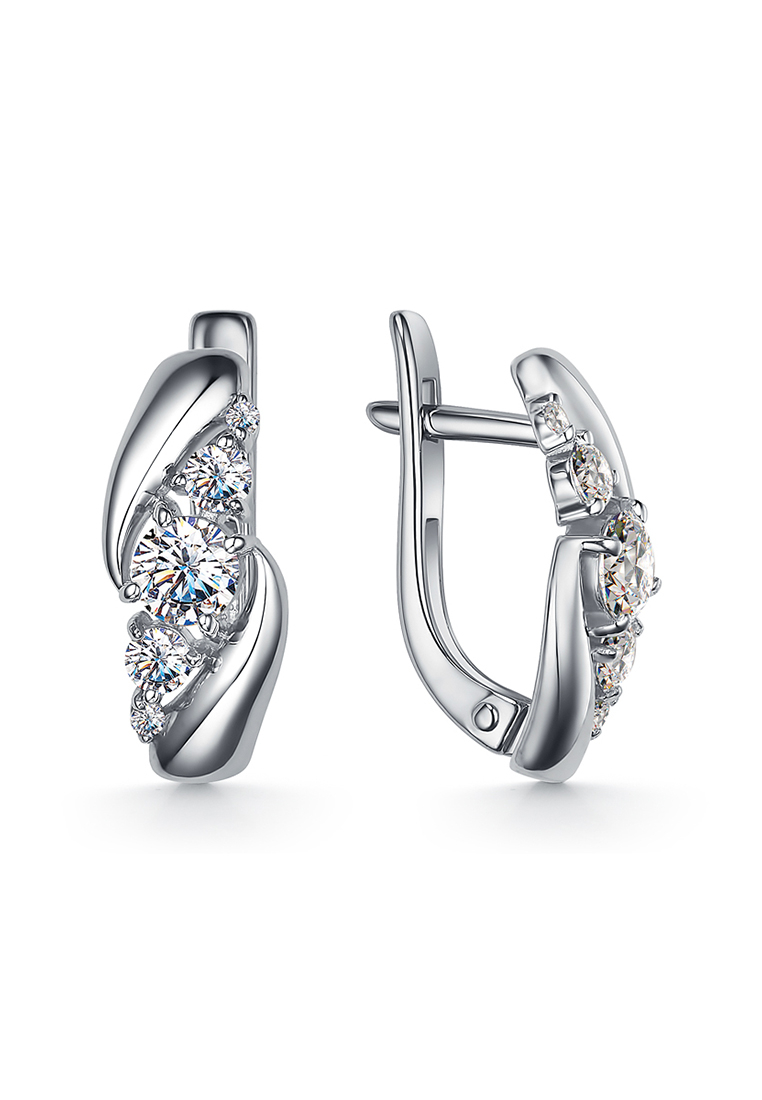 

Серьги из серебра с фианитом Kari Jewelry С630-888, С630-888