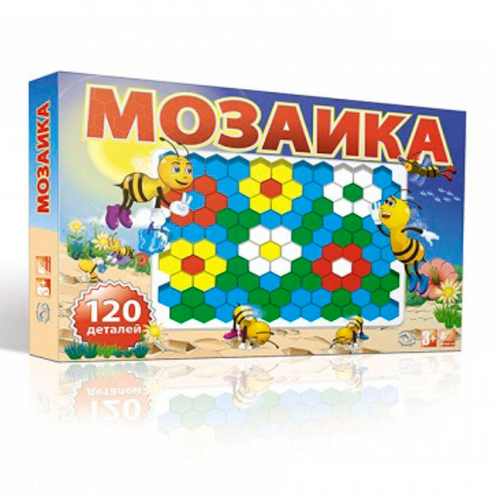 Мозайка Bolalar Пчелка, 120 дет