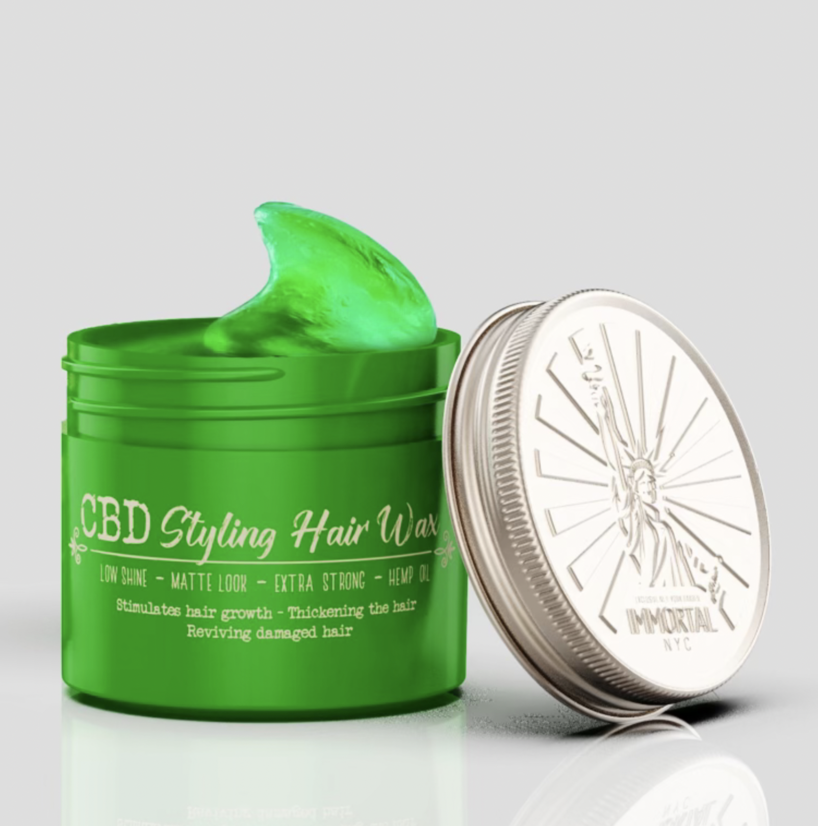 

Воск для укладки волос Immortal NYC CBD Perfumed Gel Styling Wax Extra 100 мл