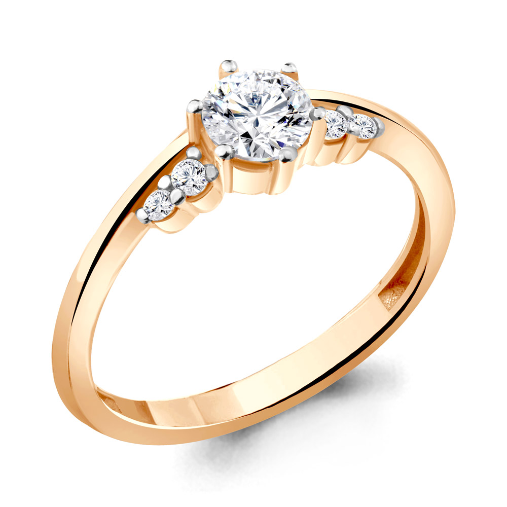 

Кольцо из серебра с фианитом Aquamarine Aquamarine 68908А_925_з р. 18, 68908А_925_з