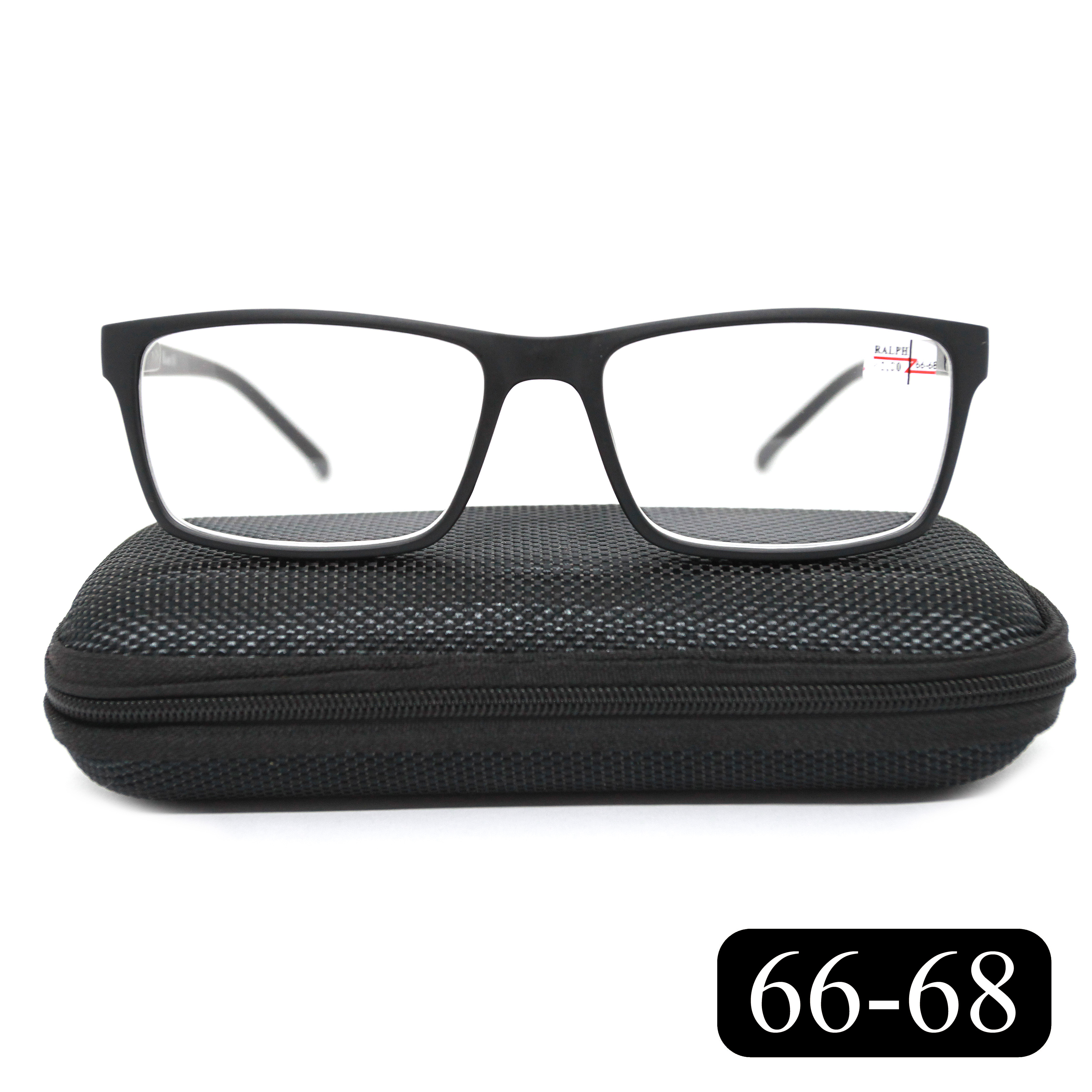 

Очки для зрения RALPH 0491 -2,50, для дали, c футляром, черный, РЦ 66-68, 0491-FT