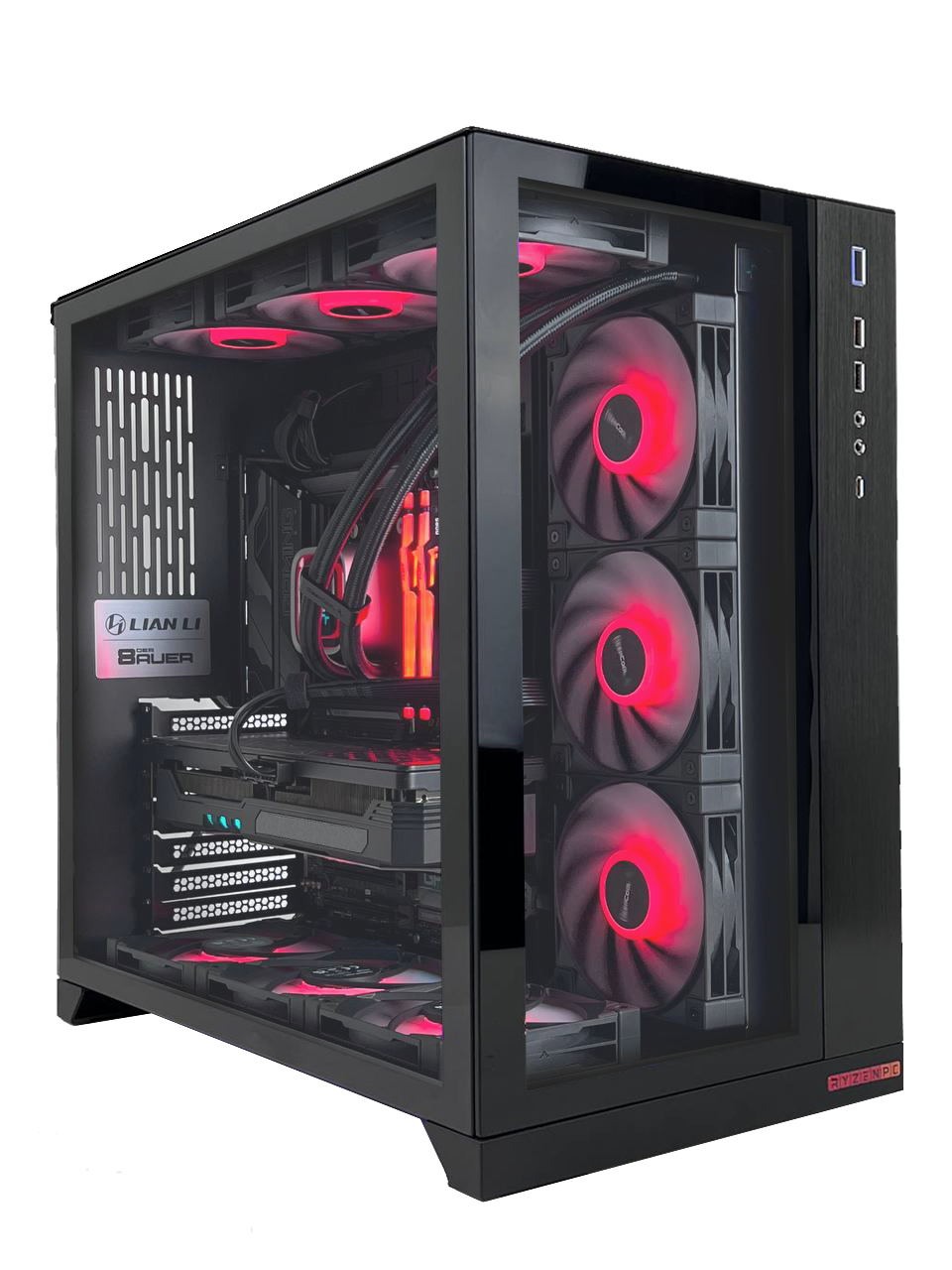 Настольный компьютер RyzenPC черный (83358105)