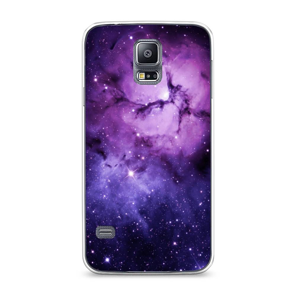 

Чехол Awog на Samsung Galaxy S5 "Космос 18", Фиолетовый, 24150-4