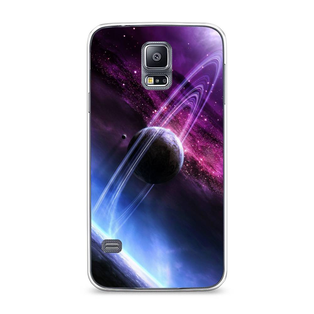 

Чехол Awog на Samsung Galaxy S5 "Космос 17", Черный;фиолетовый, 24150-4