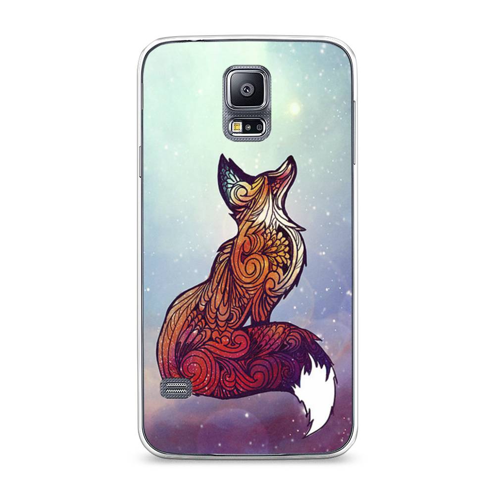 

Чехол Awog на Samsung Galaxy S5 "Лиса 1", Голубой;фиолетовый, 24150-1