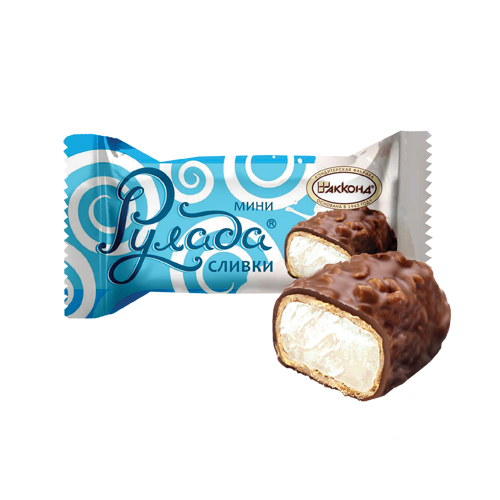 

Десерт Акконд Рулада мини сливки, 500 г