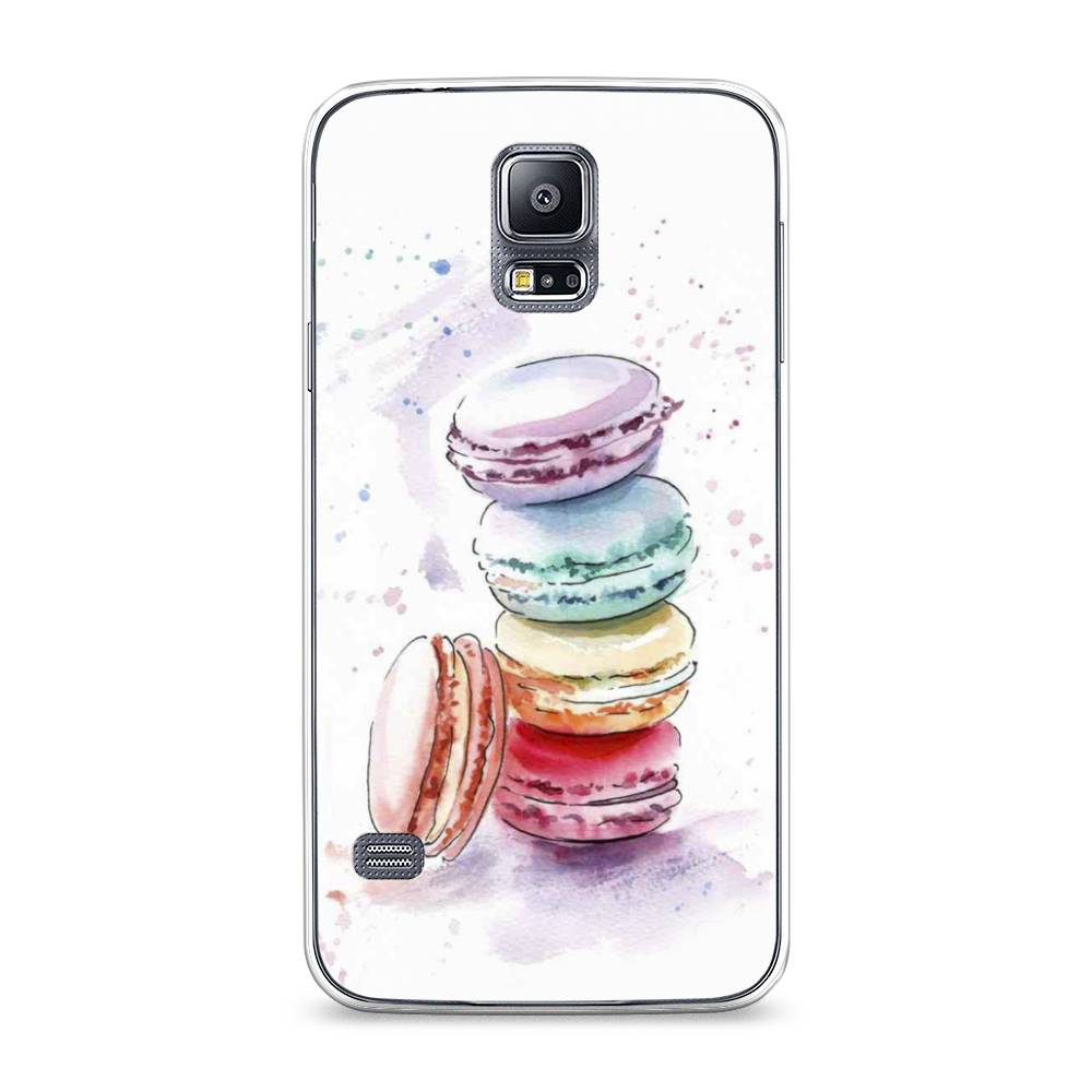 

Чехол Awog на Samsung Galaxy S5 "Пирамидка макарони 2", Желтый, 24150-10