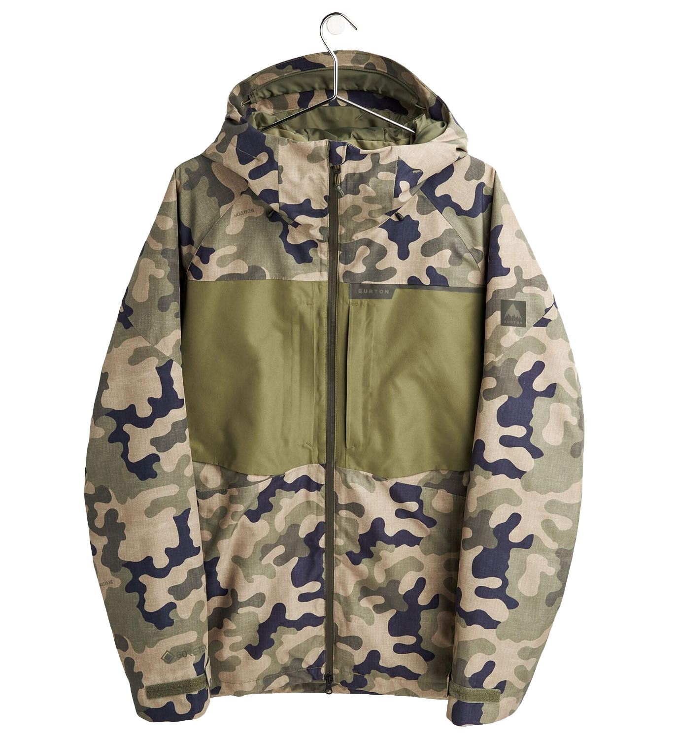 фото Куртка burton gore-tex 2l pillowline, martini olive terra camo/martini olive, xxl int