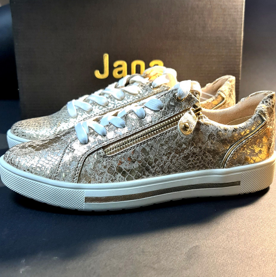 

Кеды женские Jana 23660-28-929 золотистые 40 RU, Золотистый, 23660-28-929
