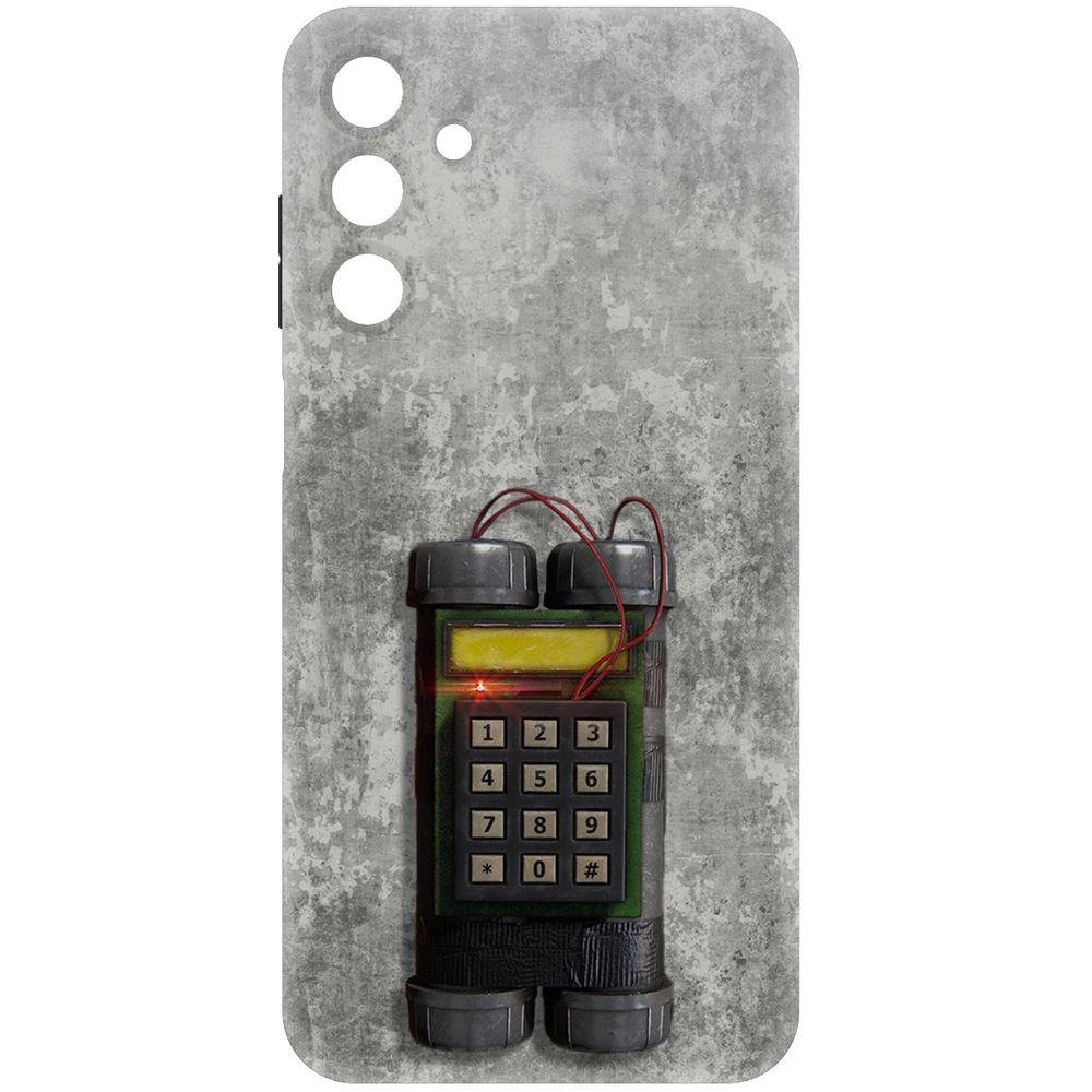 

Чехол-накладка Krutoff Soft Case Cтандофф 2 - C4 для Samsung Galaxy A15 4G (A155), Черный