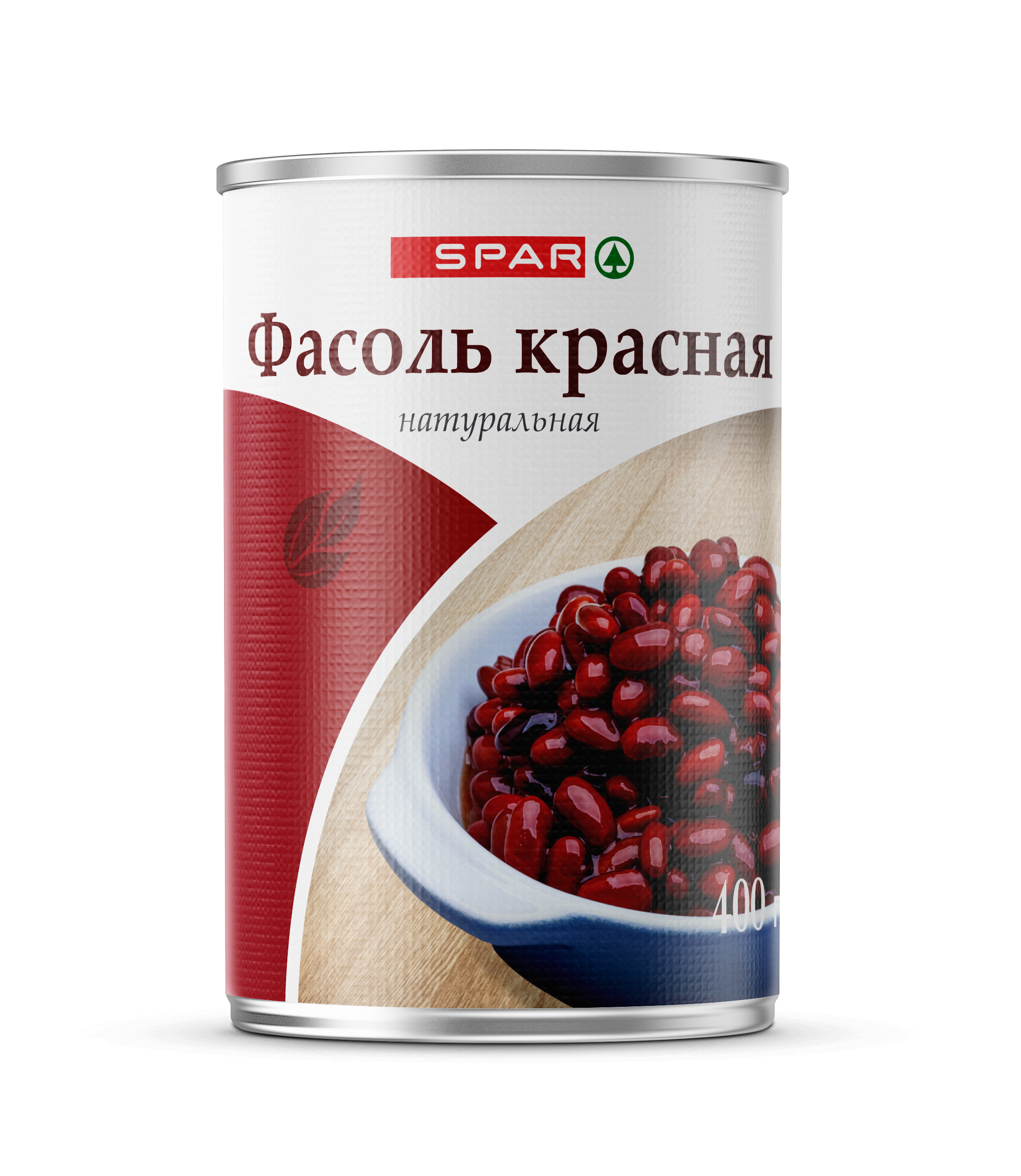 фото Фасоль красная spar натуральная жестяная банка 400 г