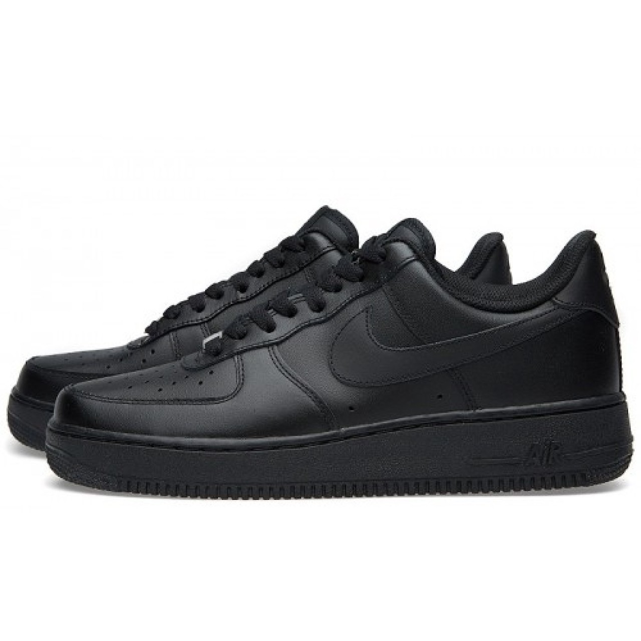 

Кеды унисекс Nike Air Force 1 Low черные 37 EU, Черный, Air Force 1 Low