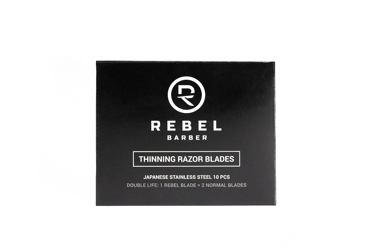 Филировочные лезвия REBEL BARBER, 10 шт rebel опасная бритва retro сменное лезвие в комплект не входит