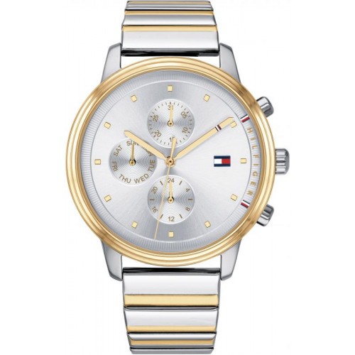 

Наручные часы женские Tommy Hilfiger 1781908 серебристые/золотистые, 1781908